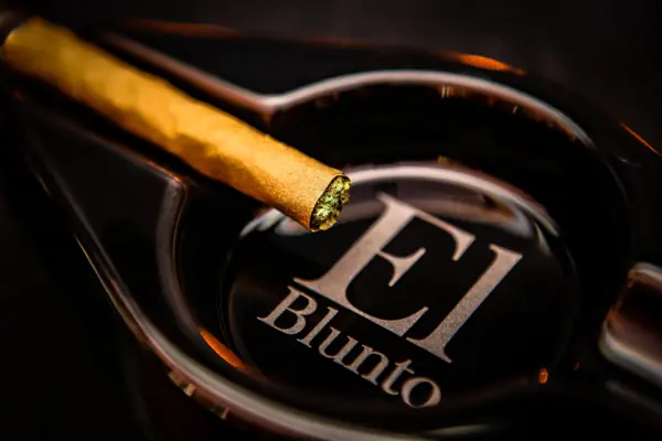 El Blunto In Ashtray Close Up
