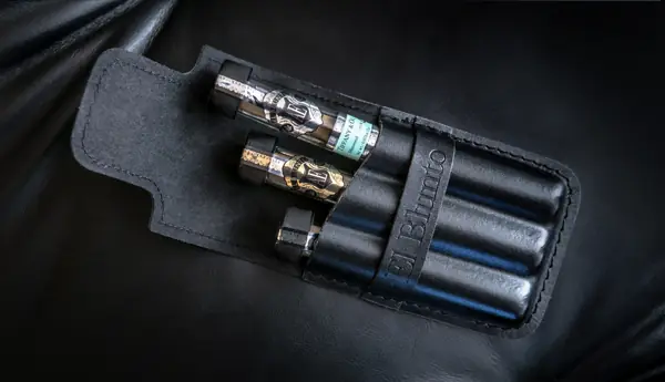El Bluntos In Leather Case